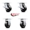 Service Caster 5 Inch Glass Filled Nylon Caster Set with Roller Bearing 2 Brakes and 2 Rigid SCC-35S520-GFNR-SLB-2-R-2 - alternate 6